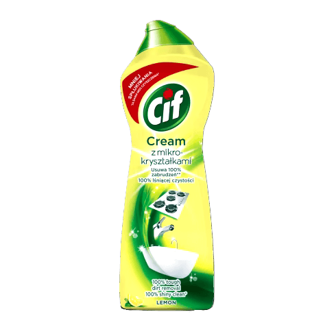 Cif Cream Lemon Mleczko z mikrokryształkami